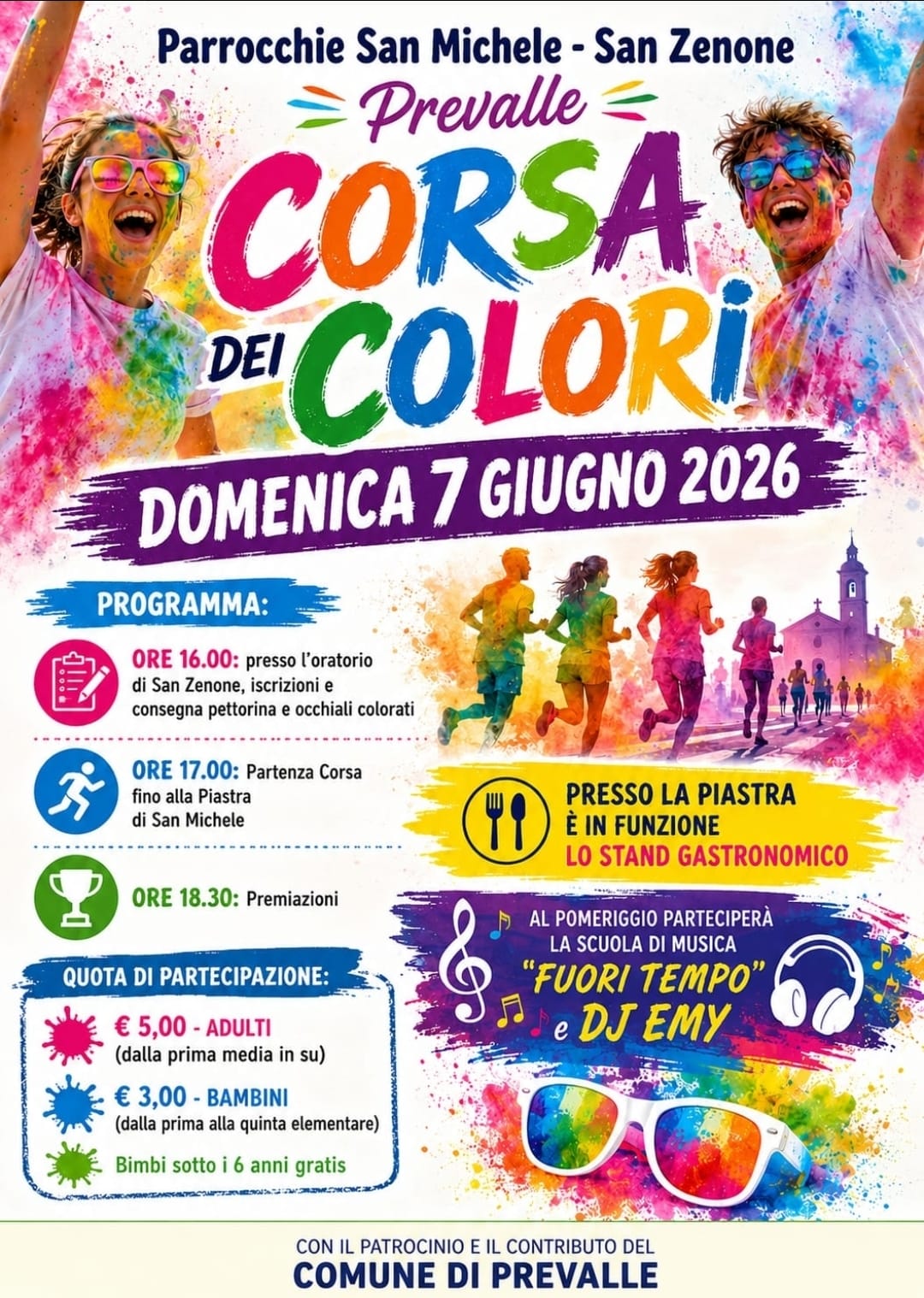 Corsa dei Colori Prevalle ’26