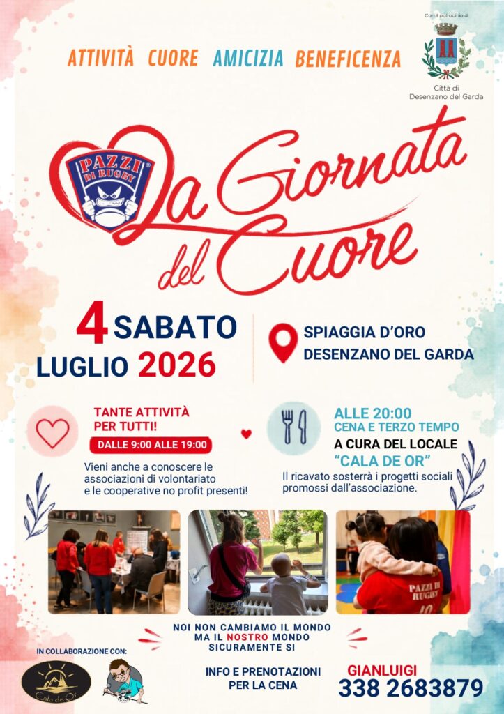 giornata del cuore, Pazzi di Rugby